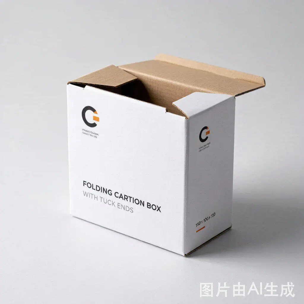 Reverse Tuck End for custom cosmetic packaging