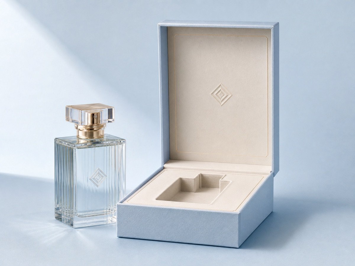 Perfume & Fragrance with a matching custom printed package