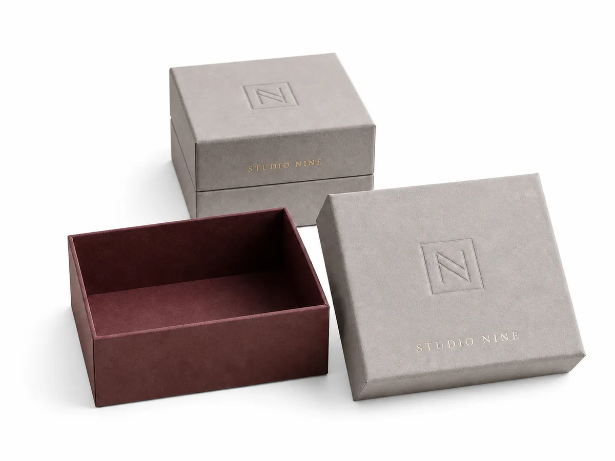 Two piece rigid boxes