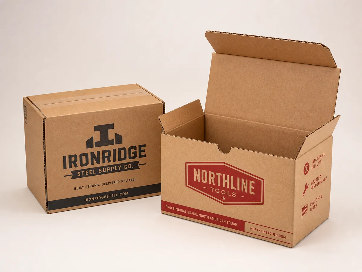 Custom corrugated boxes