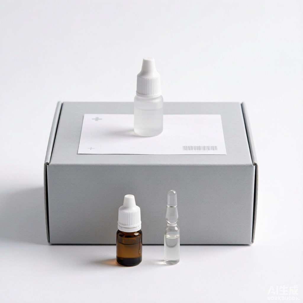 Medical beauty and eye-drop rigid box