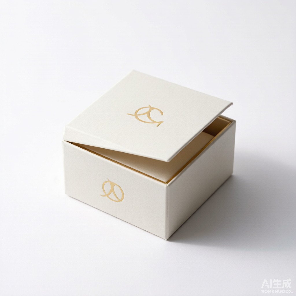 Luxury magnetic closure cosmetic box