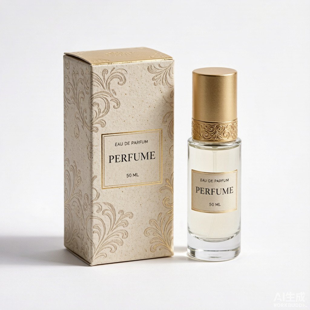 Perfume and fragrance rigid box